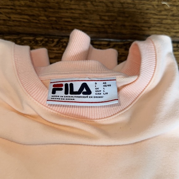 Fila Sweater Pink Size Large - Picture 3 of 3